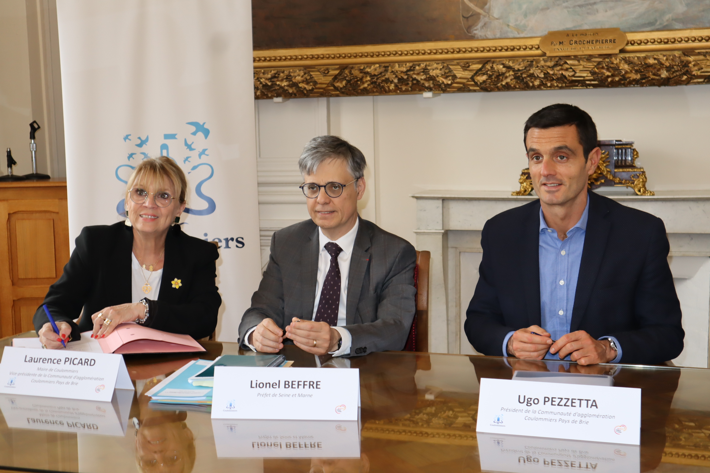 Signature de la convention de l'opération programmée d'amélioration de l'habitat